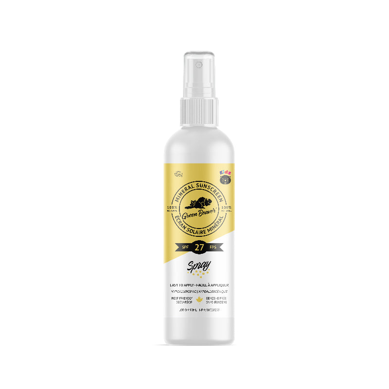 Protector Solar en Spray Natural para Niños SPF 27 90 ml Green Beaver
