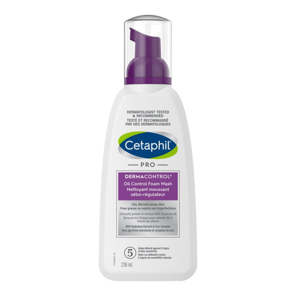 Espuma Limpiadora Facial Dermacontrol 236 ml Cetaphil