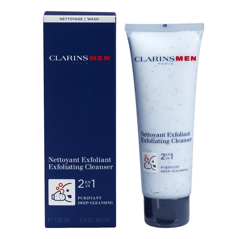 Limpiador Facial Exfoliante para Hombre 125 ml Clarins