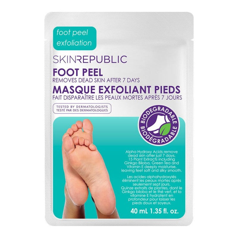 Mascarilla Exfoliante en Lámina para Manos y Pies 40 ml Skin Republic