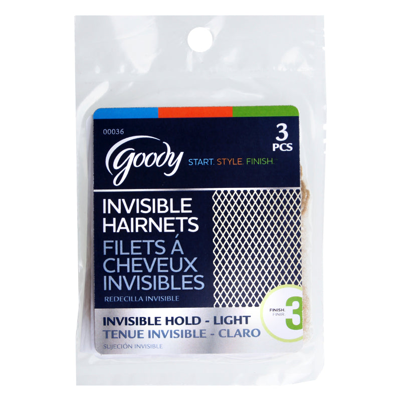Redecillas para Cabello Invisibles 3 unidades GOODY