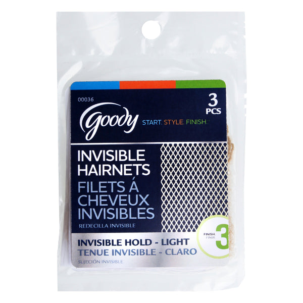 Redecillas para Cabello Invisibles 3 unidades GOODY