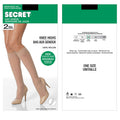 Calcetas hasta la Rodilla con Punta Reforzada Secret