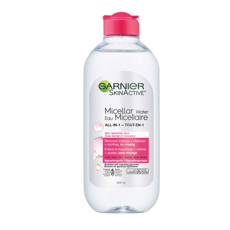 Limpiador Facial SkinActive Agua Micelar 400 ml Garnier