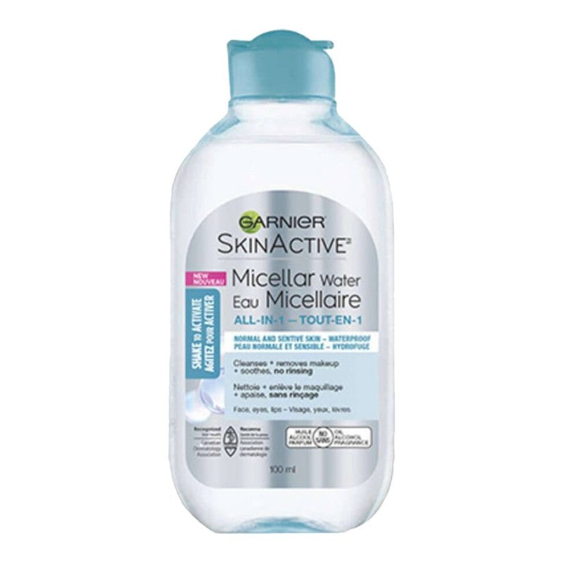 Agua Micelar SkinActive Todo en 1 a Prueba de Agua 100 ml Garnier