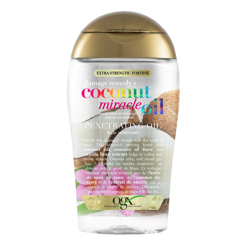 Extra Fuerte Damage Remedy + Coco Miracle Aceite 100 ml OGX