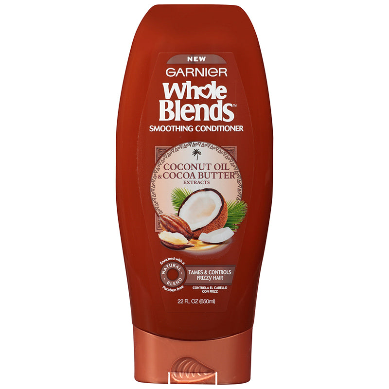 Acondicionador Alisador Aceite de Coco 650 ml Garnier Whole Blends
