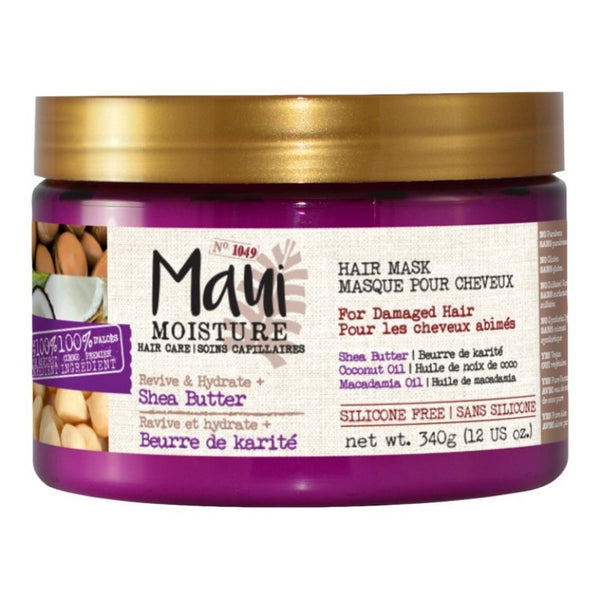 Mascarilla Capilar Revive & Hydrate + Manteca 340 g Maui Moisture