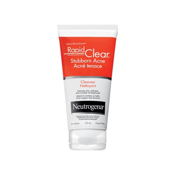 Limpiador Facial Rapid Transparente Stubborn Acne 125 ml Neutrogena