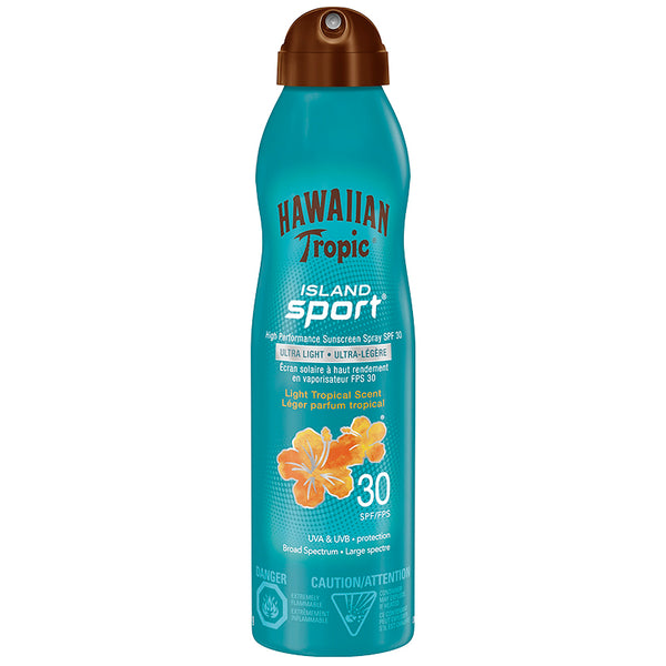 Protector Solar en Spray Island Sport SPF 30 170 g Hawaiian Tropic