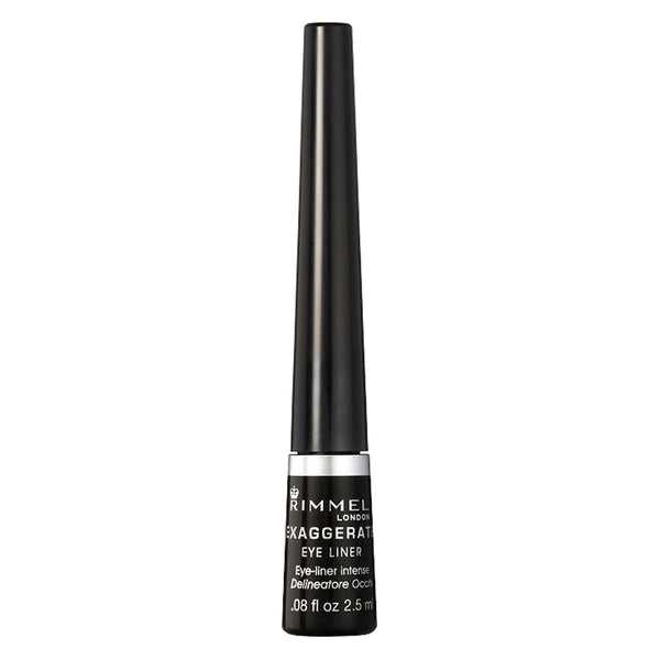 Maquillaje de Ojos Liquid Delineador De - Black Rimmel Exaggerate