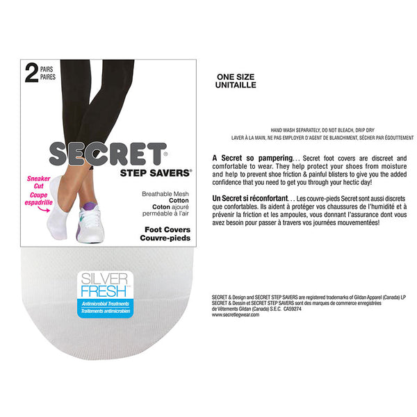 Calcetines Invisibles Corte Zapatilla Nude 2 pares SECRET STEP SAVERS