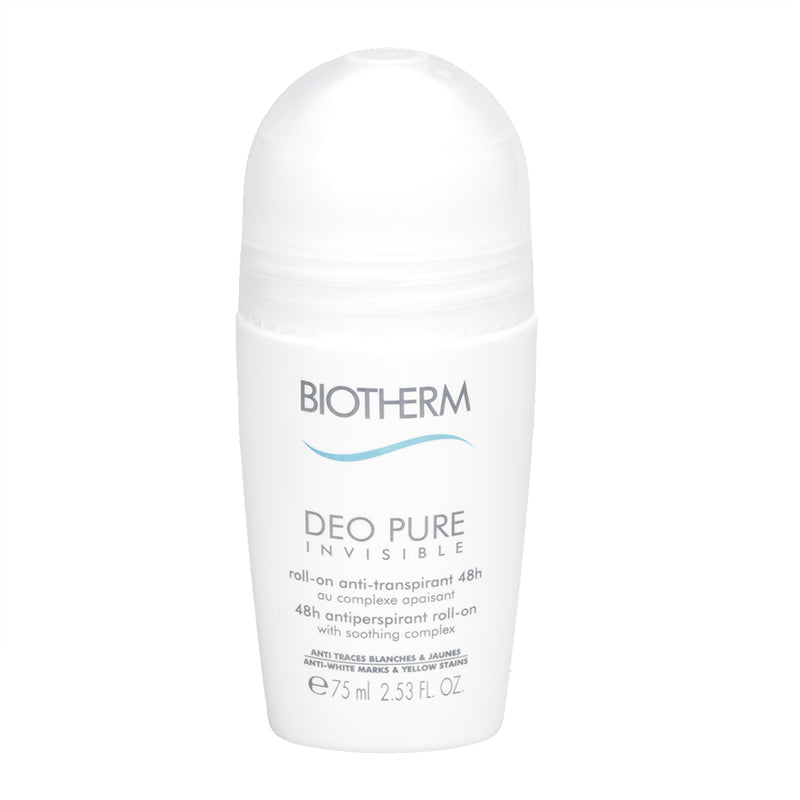 Antitranspirante Roll-On Deo Pure Invisible 75 ml Biotherm