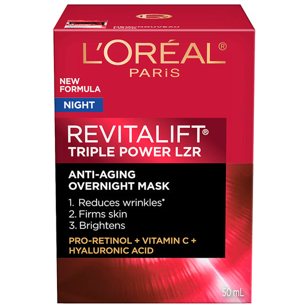 Mascarilla Facial Revitalift Triple Power LZR Antiedad 50 ml L'oreal