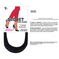 Borde Sin Costura Negro Secret Step Savers