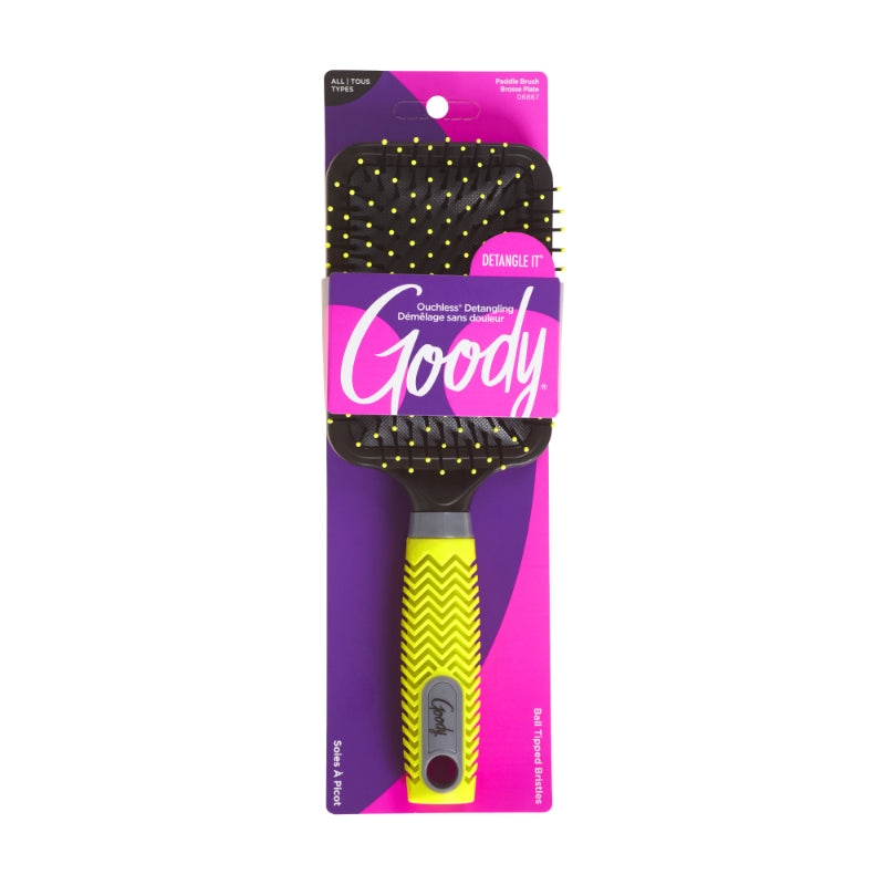 Cepillo Plano con Agarre Neón GOODY