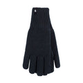 Guantes de Punto para Hombre Negro Talla L HEAT HOLDERS