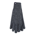 Guantes Tejidos para Mujer Gris Carbón Talla L HEAT HOLDERS