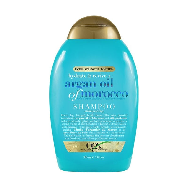 Shampoo Extra Fuerte Hydrate & Revive+ Argan Aceite 385 ml OGX