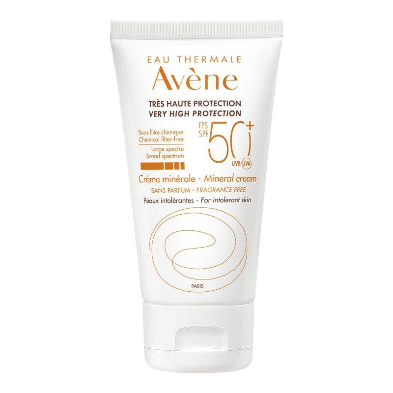 Protector Solar Mineral en Crema Alta Protección Avene