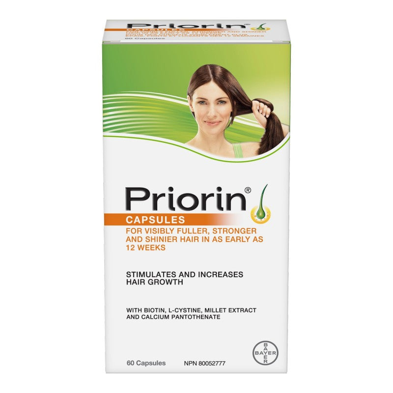 Tratamiento Capilar Cápsulas Crecimiento del Cabello - 60 un. Priorin