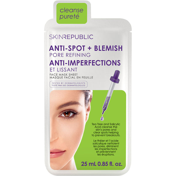 Mascarilla Facial en Lámina Antimanchas 25 ml Skin Republic