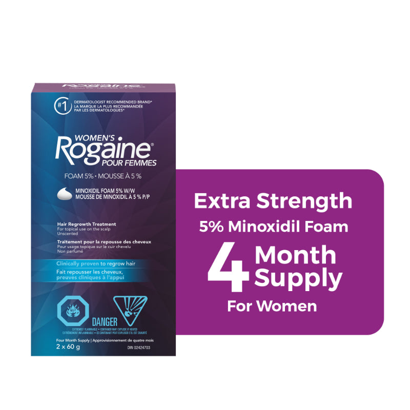 Tratamiento Capilar para Mujer Recrecimiento del Cabello - 2 x 60 g Rogaine
