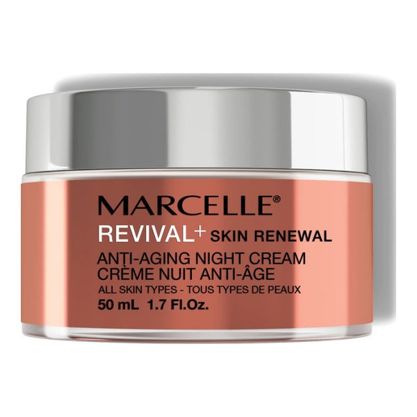Crema Facial de Noche Revival+ Antiedad 50 ml MARCELLE REV AA+