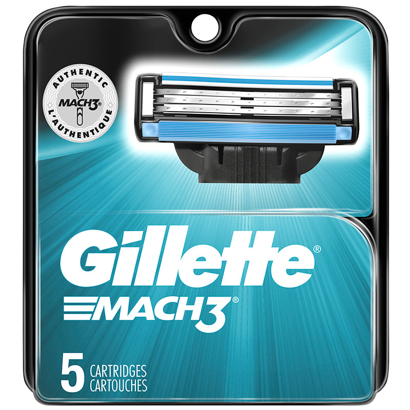 Cartuchos de Afeitar Mach3 5 un GILLETTE MACH 3