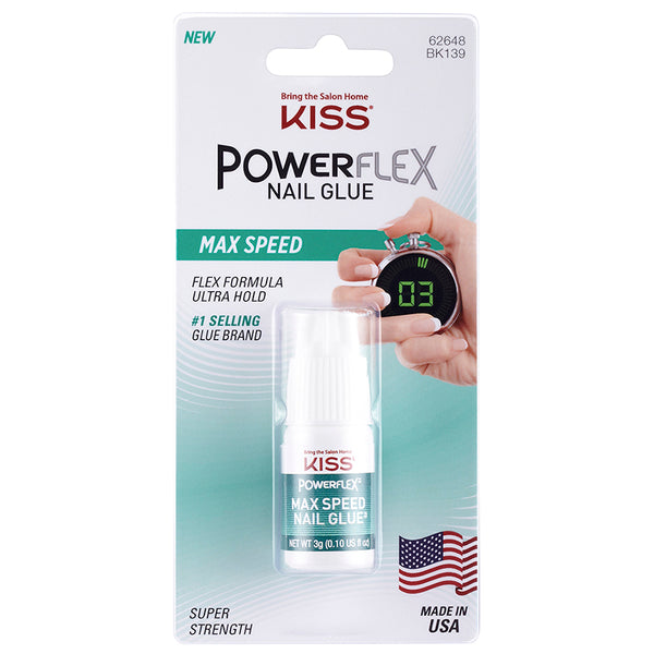 Maquillaje de Ojos PowerFlex Max Speed 3 g Kiss Beauty Nails & Lashes