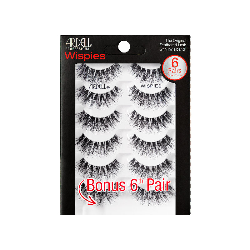 Pestañas Postizas Wispies 6 Pares Ardell