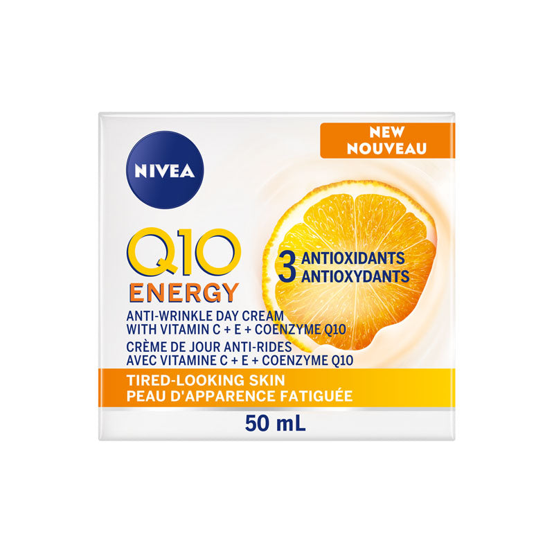 Crema Facial Q10 Plus C Anti-arrugas + Energy de Día 50 ml Nivea