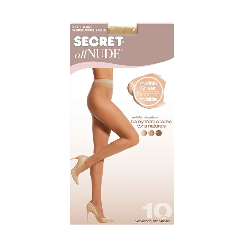 Ultra Sheer To Waist Hosiery Secret All Nude