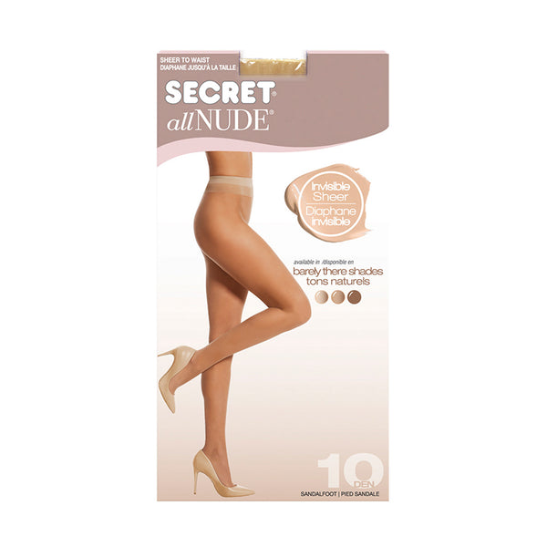 Ultra Sheer To Waist Hosiery Secret All Nude