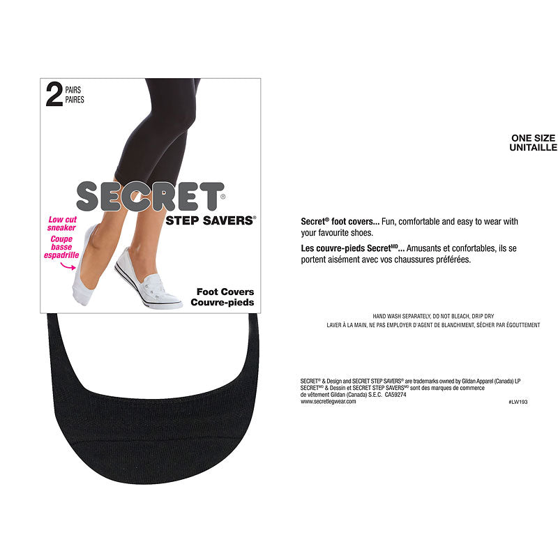 Calcetines Invisibles 2 Pares SECRET STEP SAVERS