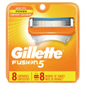 Repuestos de Afeitadora 5 Hojas 8 unidades GILLETTE FUSION
