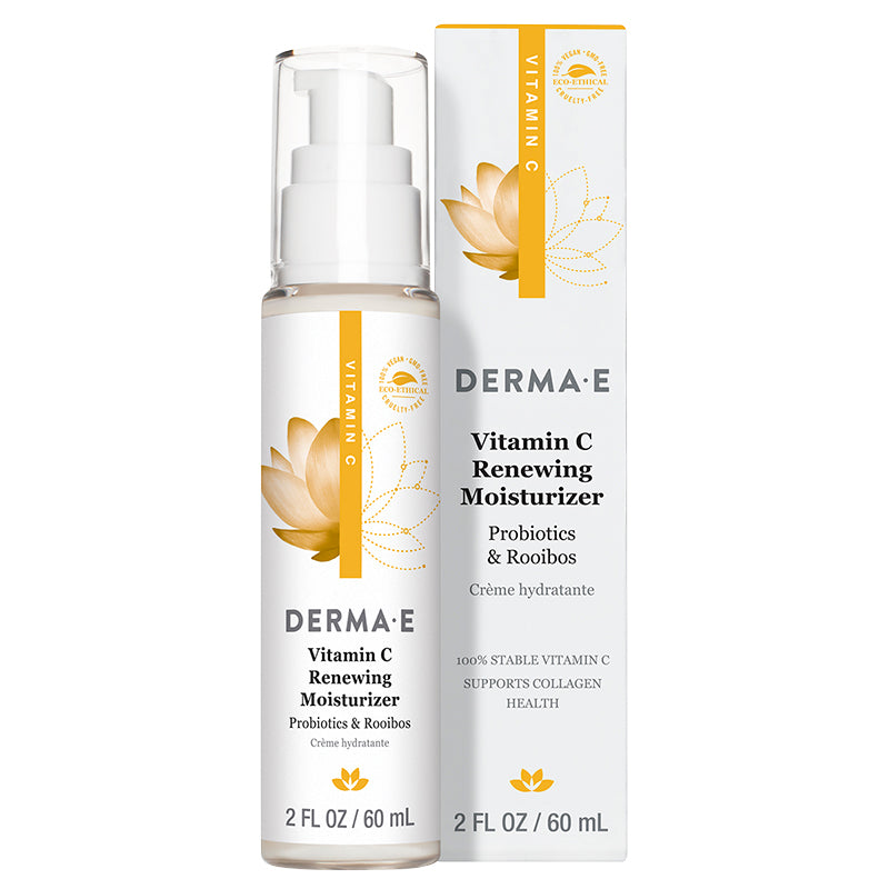 Hidratante Facial Vitamina C Probióticos & Rooibos 60 ml Derma E