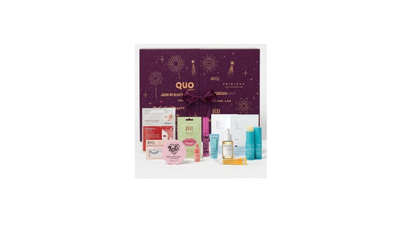 Calendario de Adviento Quo Beauty "15 Days of Beauty" – Set de Regalo Multimarca Importado de Canadá