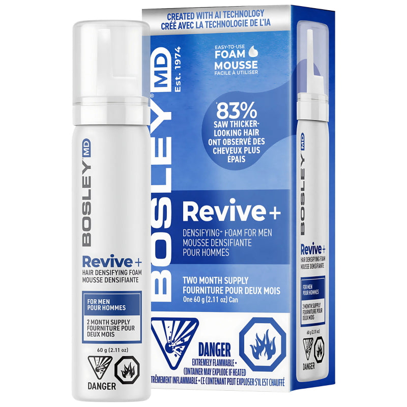 Espuma Capilar Revive+ para Hombre 118 g BOSLEYMD