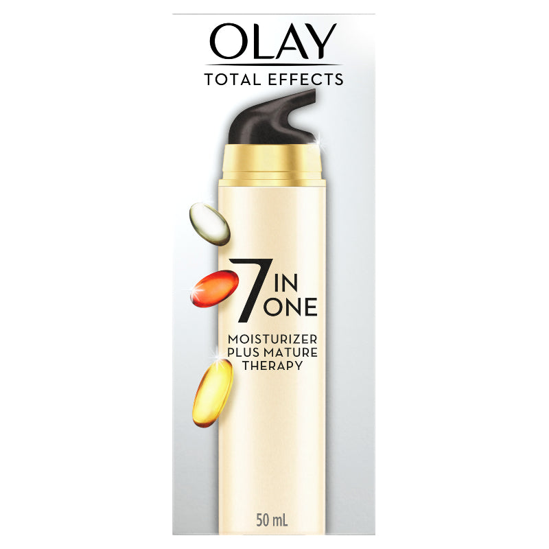 Hidratante Facial 7 en 1 Antiedad Piel Madura 50 ml Olay Total Effects