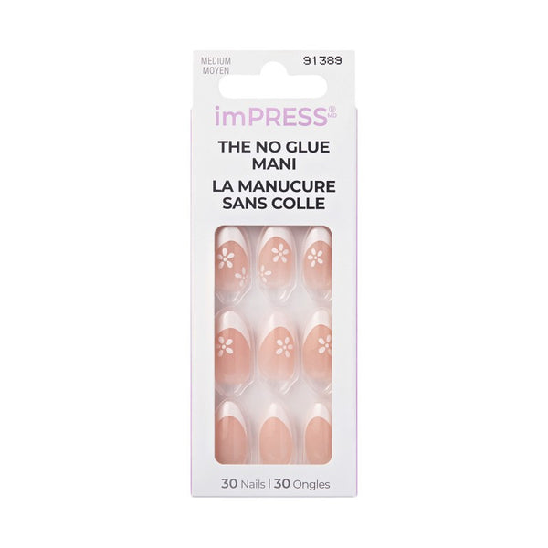 Uñas Postizas ImPRESS Almendra 30 Piezas KISS BEAUTY NAILS & LASHES