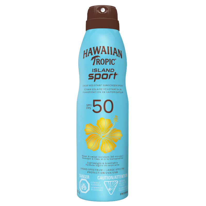 Protector Solar en Spray Island Sport SPF 50 170 g Hawaiian Tropic