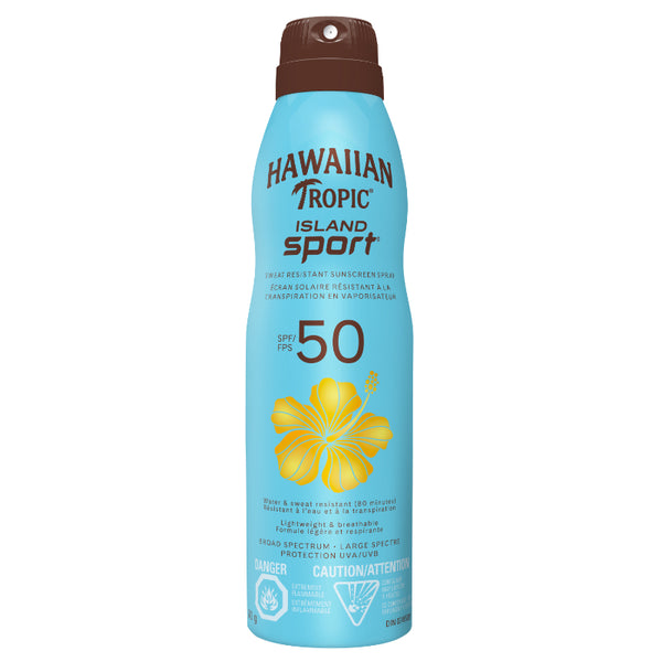 Protector Solar en Spray Island Sport SPF 50 170 g Hawaiian Tropic