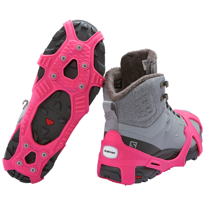 Crampones de Tungsteno para Hielo Rosado S/M ICETRAX