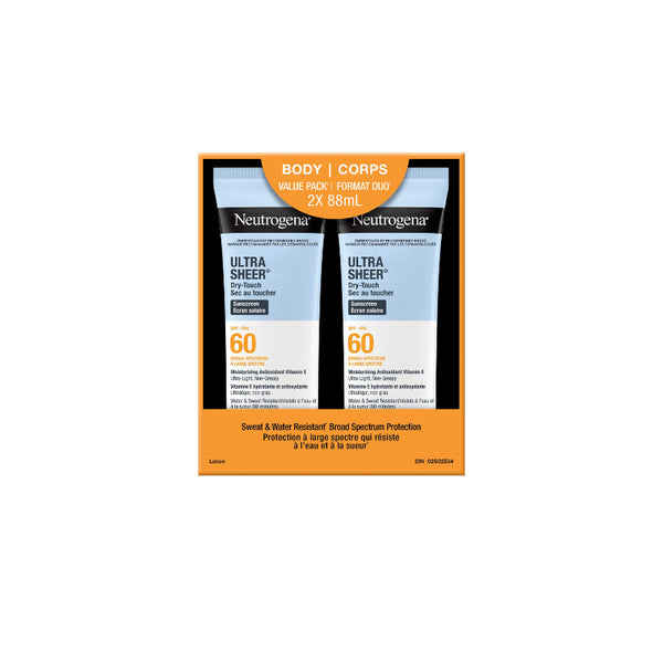 Protector Solar Ultra Sheer Dry-Touch Loción SPF 60 88 ml Neutrogena