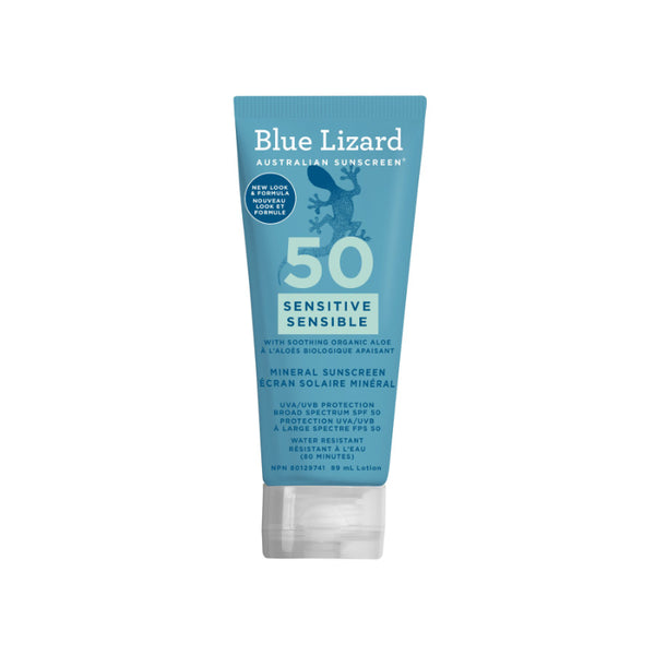 Protector Solar Mineral Sensitive SPF 50 89 ml Blue Lizard