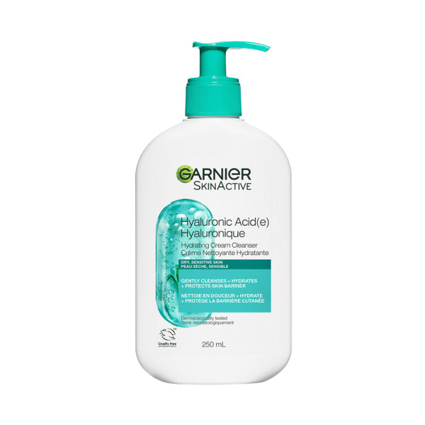 Limpiador Facial SkinActive Hydrating Crema 250 ml Garnier