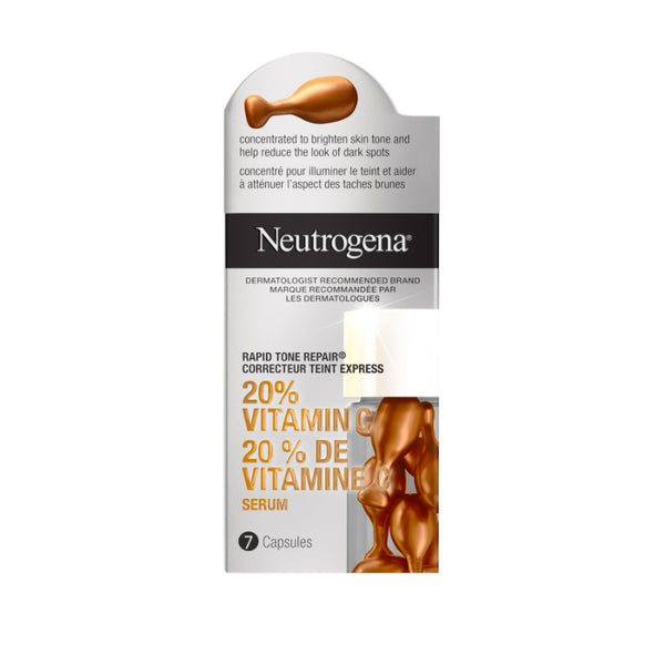 Sérum Facial Rapid Tone Reparador Vitamina C Cápsulas - 7 un. Neutrogena