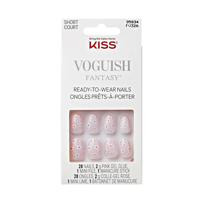 Maquillaje de Ojos Voguish Fantasy Uñas Kiss Beauty Nails & Lashes