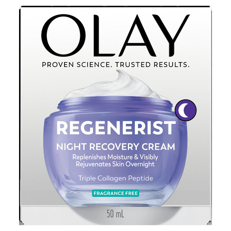 Crema de Recuperación Nocturna sin Fragancia 50 ml Olay Regenerist